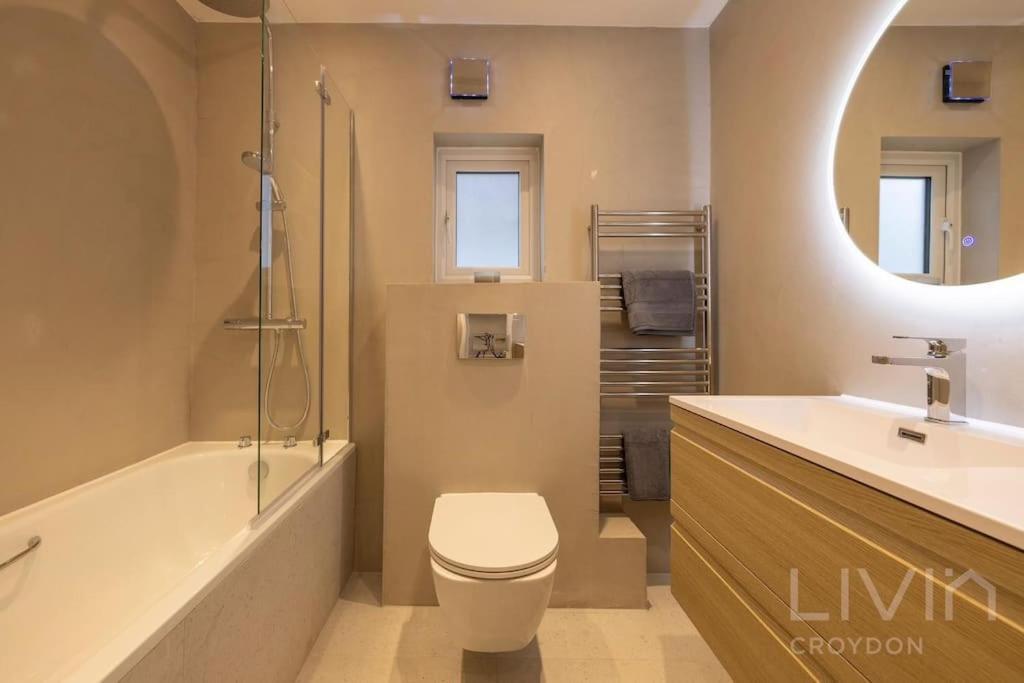 2 Bed Flat -Zone 1-4 London Apartment Thornton Heath Ngoại thất bức ảnh